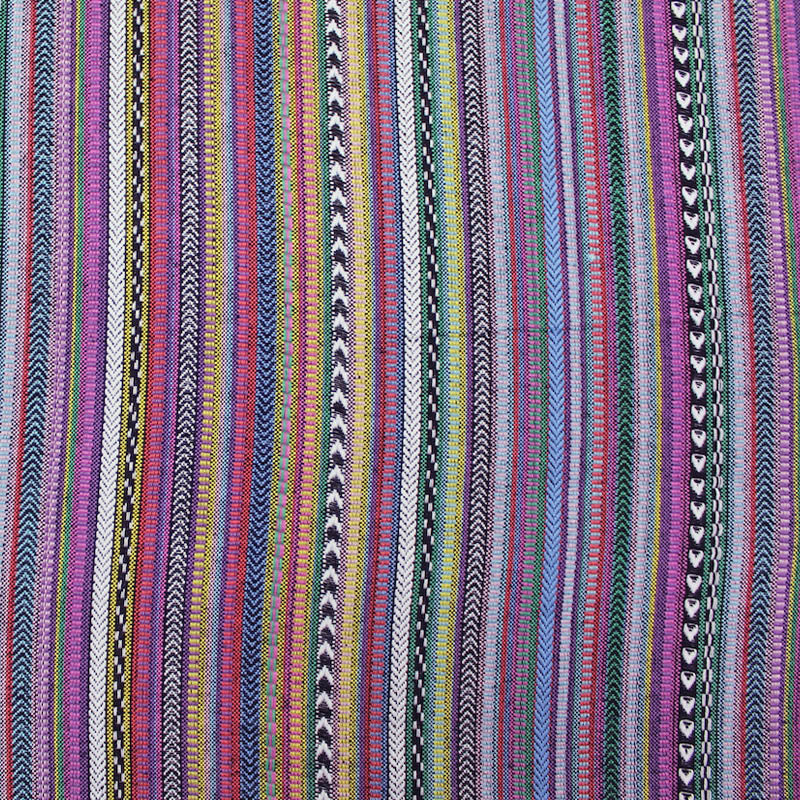 Indian Cotton Colourwoven Stripe - A Quiver of Arrows