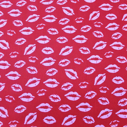 Red Cotton Dressmaking - Save All Your Kisses For Me