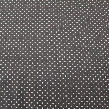 3mm Polka Dot Cotton - Grey