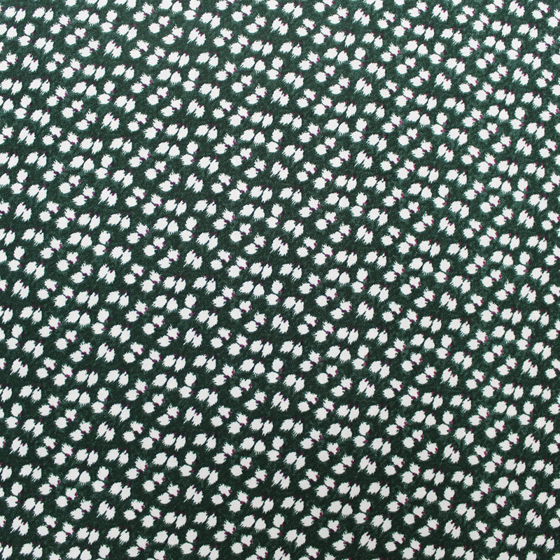 Printed Spun Viscose Petra in Khaki Green