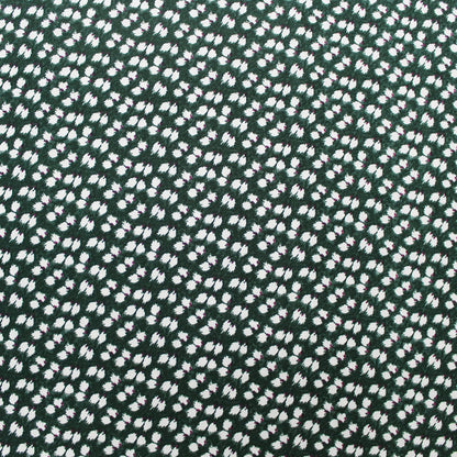 Printed Spun Viscose Petra in Khaki Green