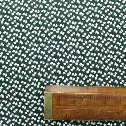 Printed Spun Viscose Petra in Khaki Green