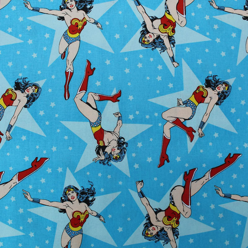 Printed Cotton - Wonder Woman - Wrath of Diana, Princess of the Amazons