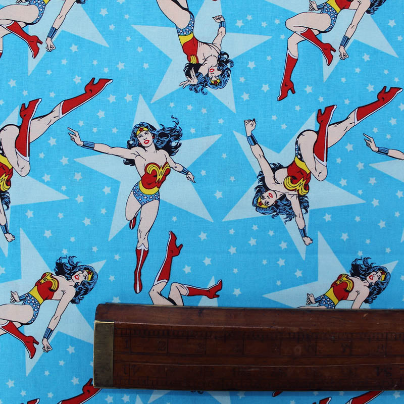 Printed Cotton - Wonder Woman - Wrath of Diana, Princess of the Amazons