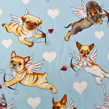 Puppy Love - Sky Blue - Alexander Henry