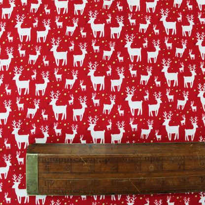 Red Christmas Cotton - Little Red Nose