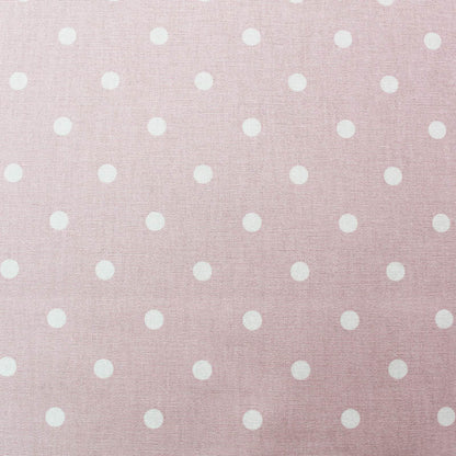 Spots Home Furnishing Fabric - Pale Blush Pink