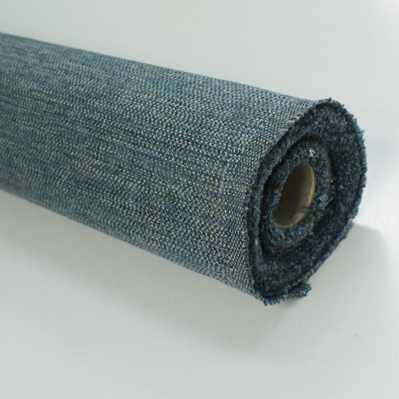 Upholstery Fire Retardant Textured Polypropylene - Petrol Blue/Green
