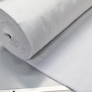 white curtain interlining fabric