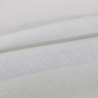 White Cotton Calico Fabric