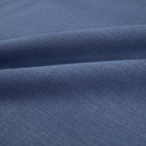 Home Furnishing Fabric Brushed Panama Weave - Navy Blue
