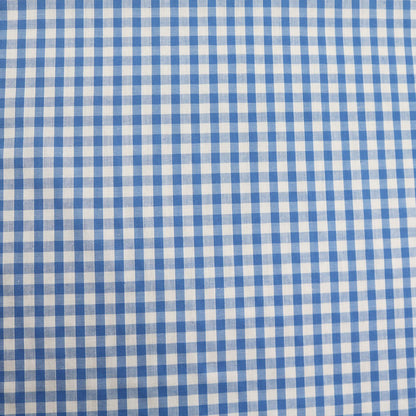 Corded Gingham - Blue