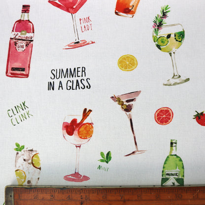 Summer In A Glass Home Furnishing Fabric