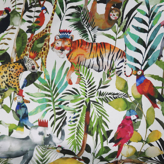 Way down deep in the middle of the Jungle Home Furnishing Fabric