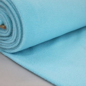 Aqua Blue Fleece Fabric