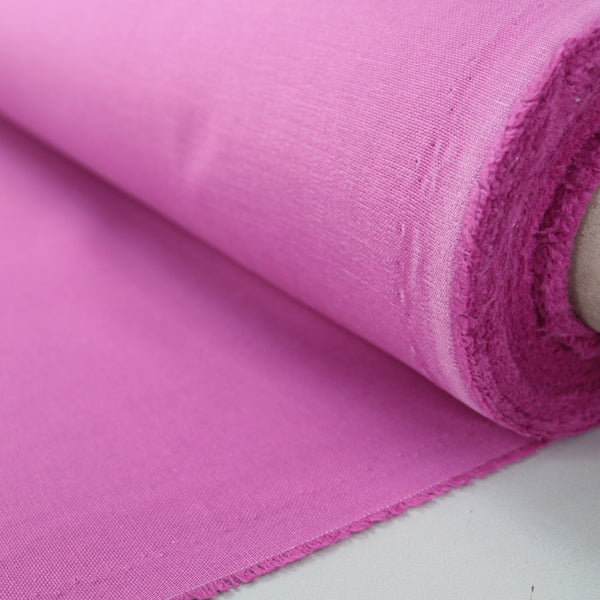 Home Furnishing Fabric Brushed Panama Weave - Sorbet Pink