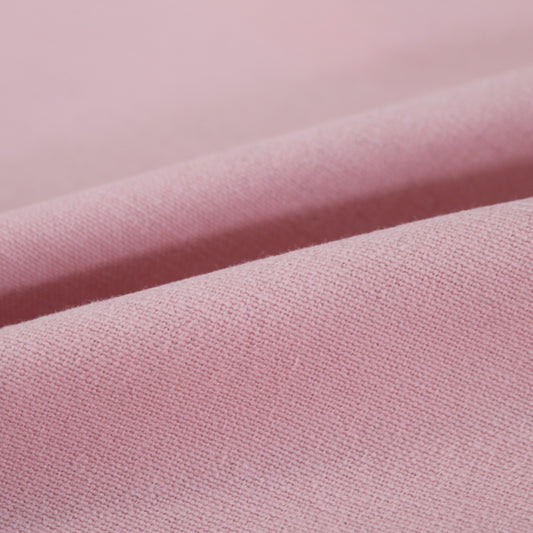 Home Furnishing Fabric Brushed Panama Weave - Peony Pink