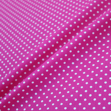 3mm Polka Dot Cotton- Magenta