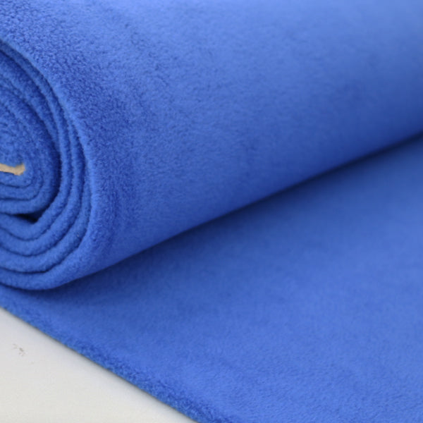 Royal Blue Fleece Fabric