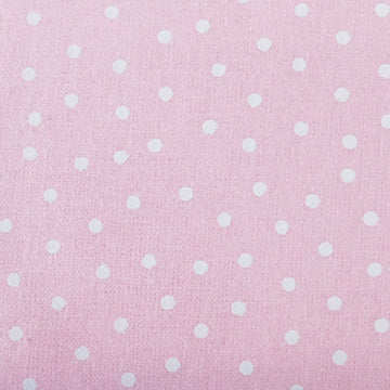 3mm Polka Dot Cotton- Pink