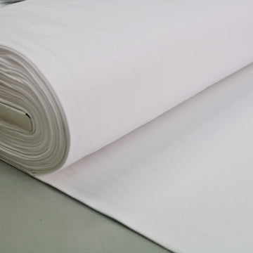 Organic Cotton with Elastane Jersey - White